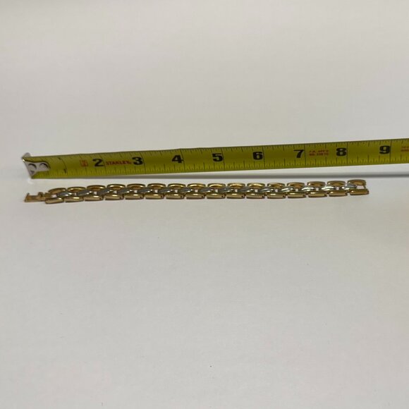 Gold & Silver Earring Bracelet TRIO - Picture 4 of 9